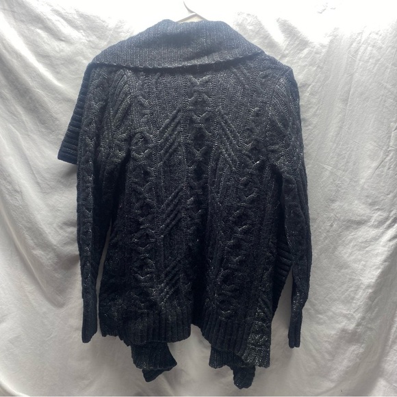 Ralph Lauren Open Front Shawl Cardigan sz M Wool Blend - Picture 8 of 8